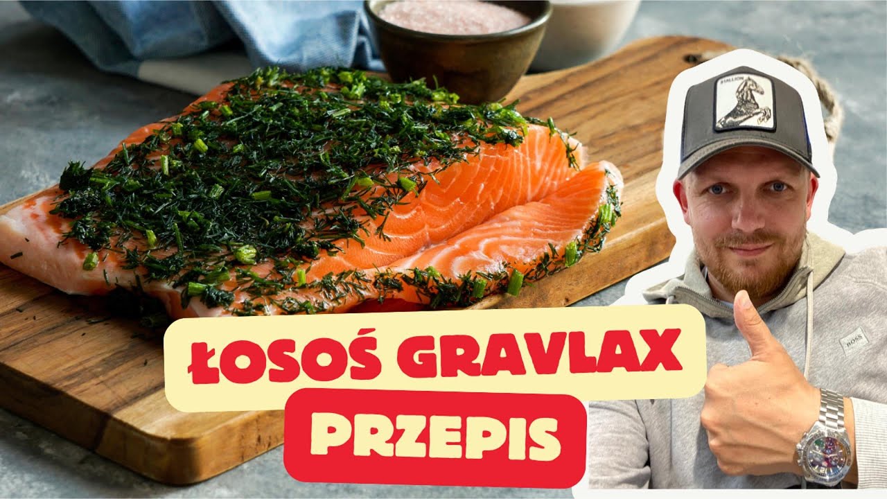 Gravlax z łososia – prosty przepis krok po kroku | Domowy łosoś marynowany