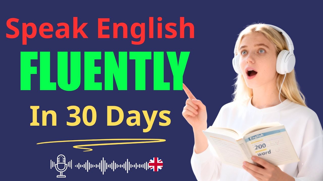 Speak English Fluently in 30 Days | Daily Listening & Speaking Practice