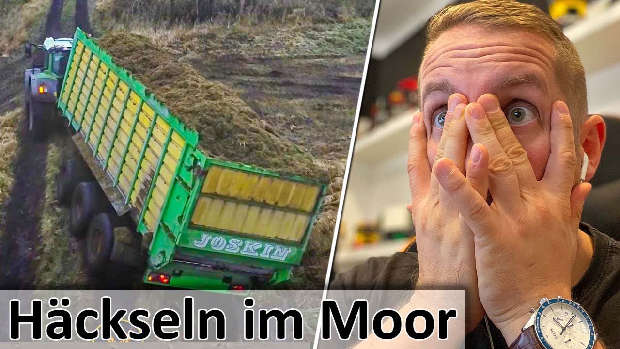 Häckseln im MOOR! Ladewagen kippt fast um & Gigantische Ernte in Bulgarien - M4cM4nus reagiert