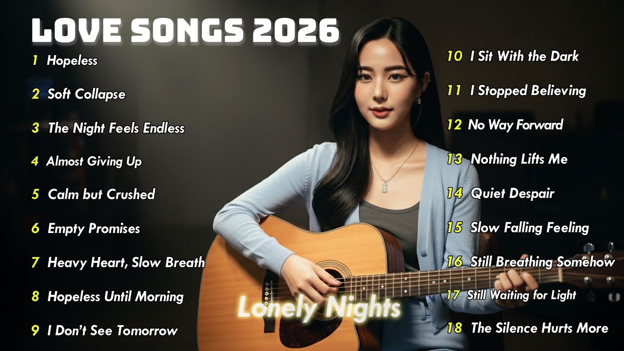 Hopeless 🖤  Deep Sad Songs for Broken Hearts, Loneliness & Overthinking Night Playlist