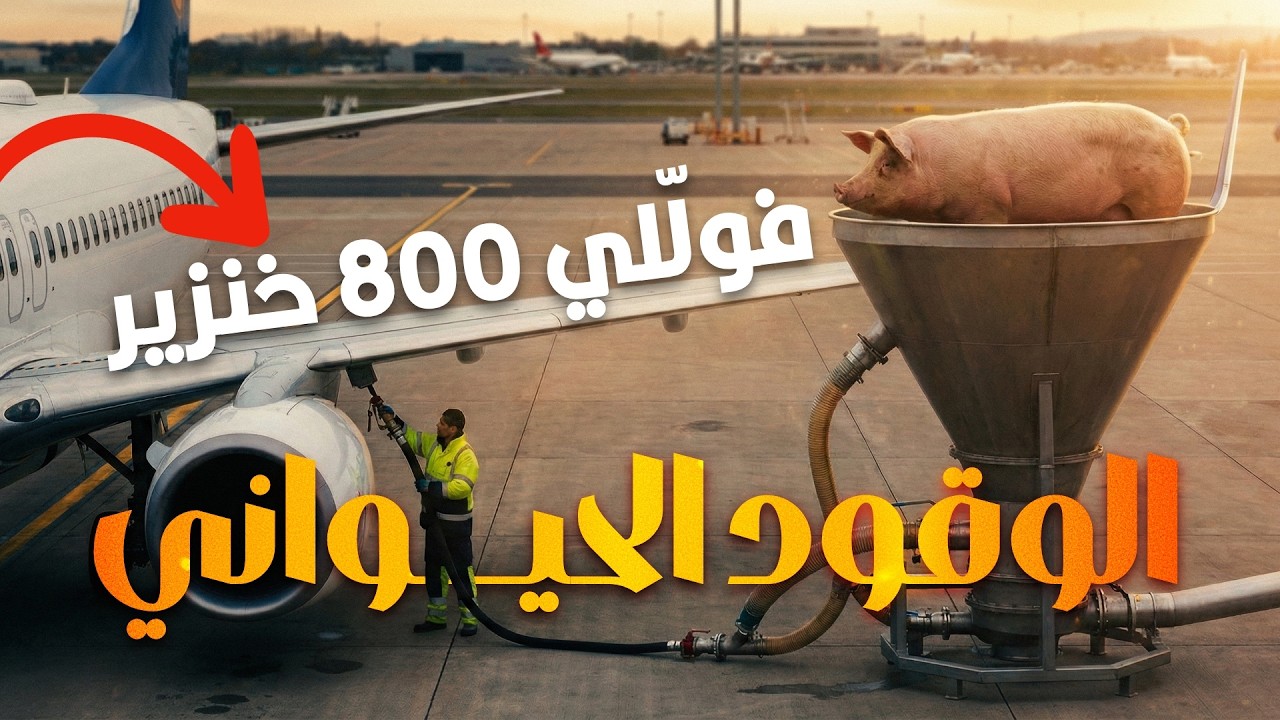 الحيوانات وقود للطائرات