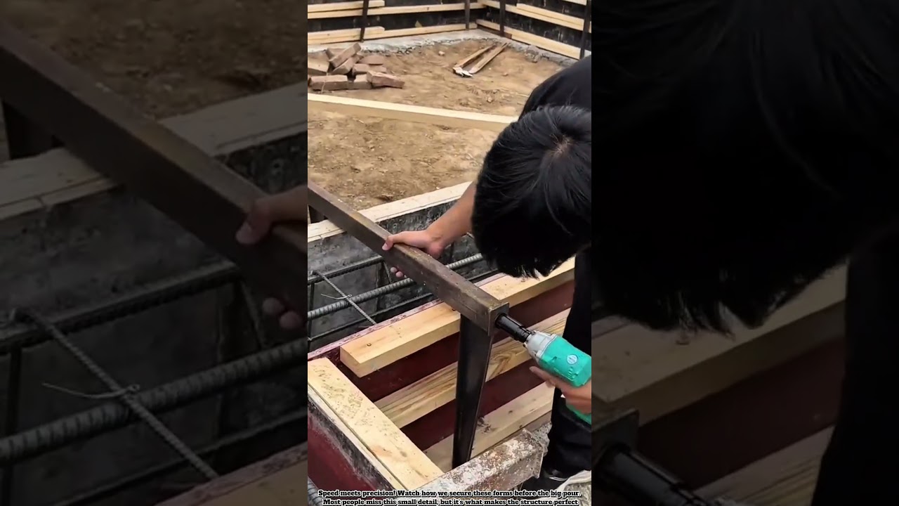 The Secret to Rapid Formwork Tightening-A Must-Watch for Pro Builders!#Construction #Tool#ProBuilder