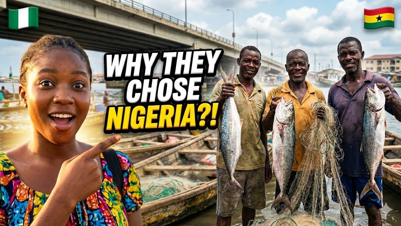 Что на самом деле думают ганские рыбаки в Лагосе о Нигерии 🇳🇬