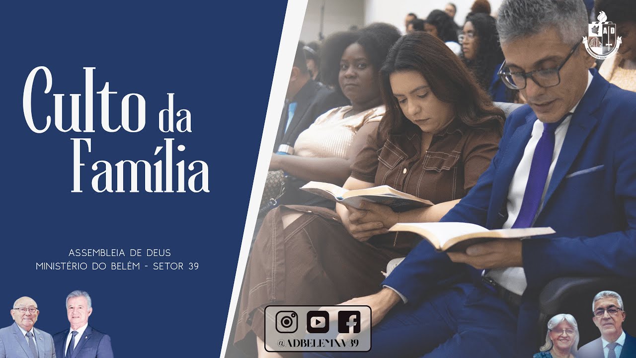 CULTO DA FAMILIA | 15/02/2026 | PR. NATANAEL FARINA | ADBELEMXV39