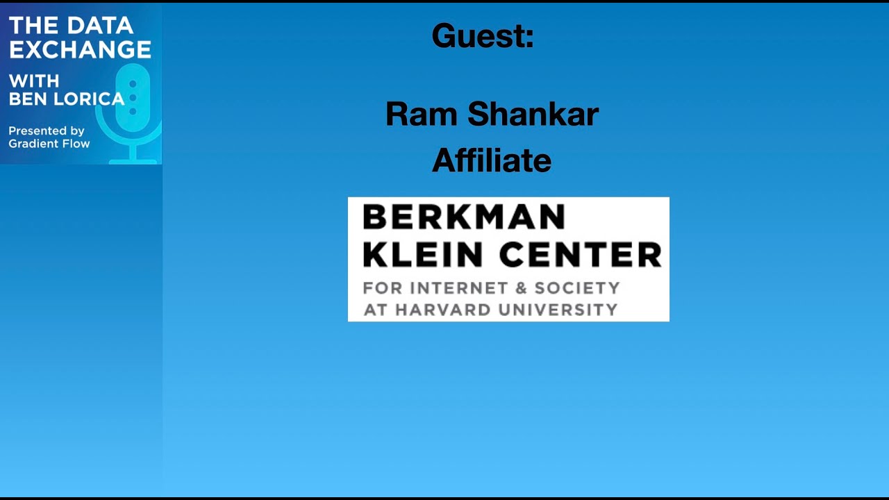 Data Exchange Podcast (Episode 50): Ram Shankar