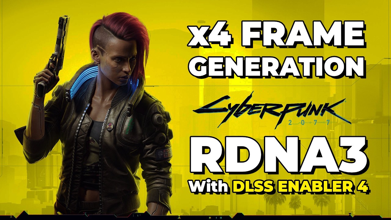 How to install  Multi Frame Generation in Cyberpunk 2077 for RDNA3