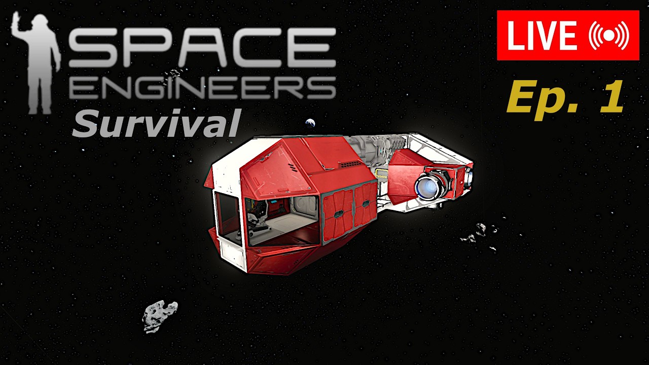 Return to the Stars: A New Horizon (Space Engineers Survival Ep. 1)