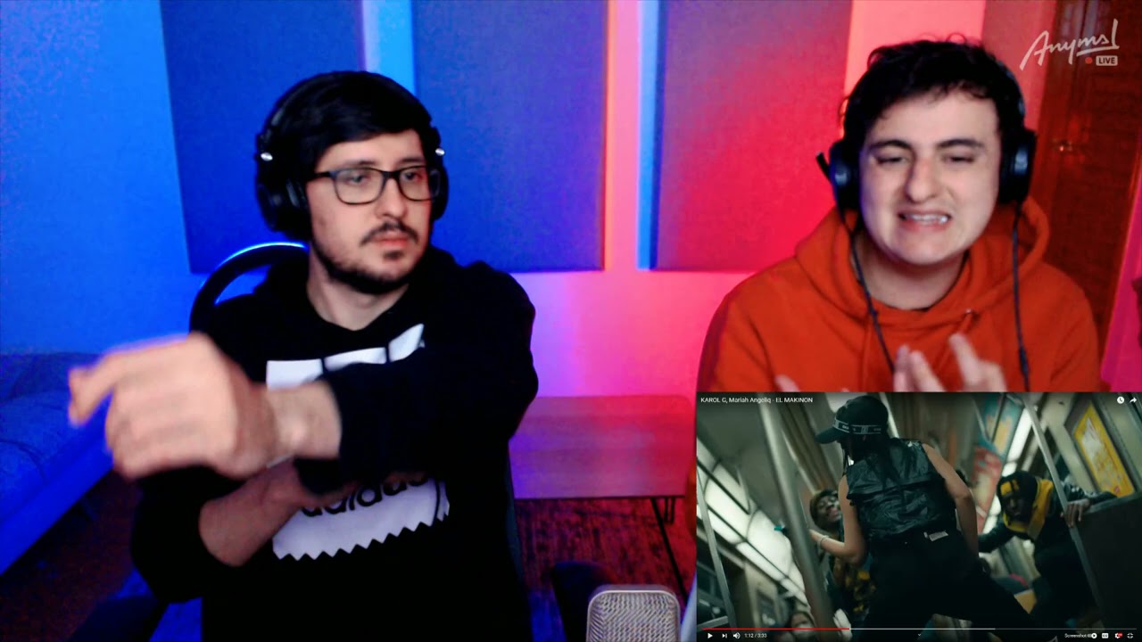 [Reacción] KAROL G, Mariah Angeliq - EL MAKINON | ANYMAL LIVE 🔴