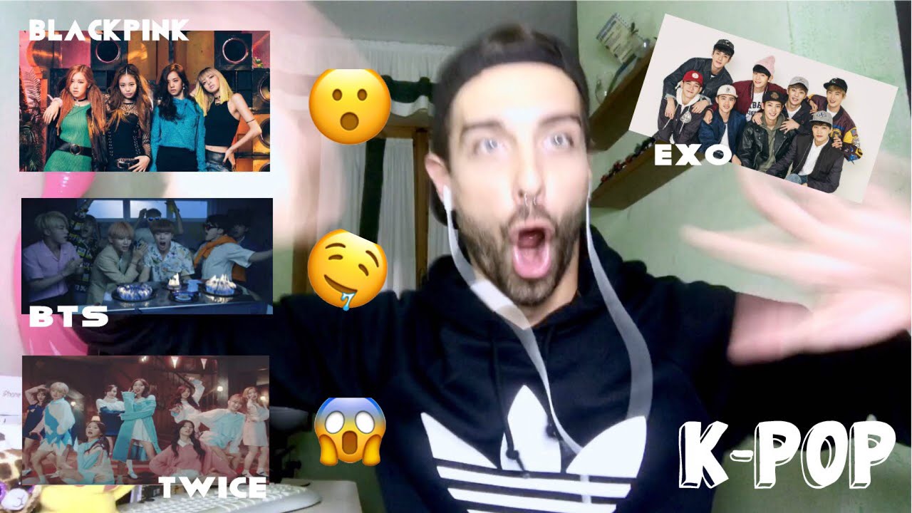*REACTION* ASCOLTO PER LA PRIMA VOLTA GRUPPI K-POP! | BTS, EXO, TWICE, BLACKPINK