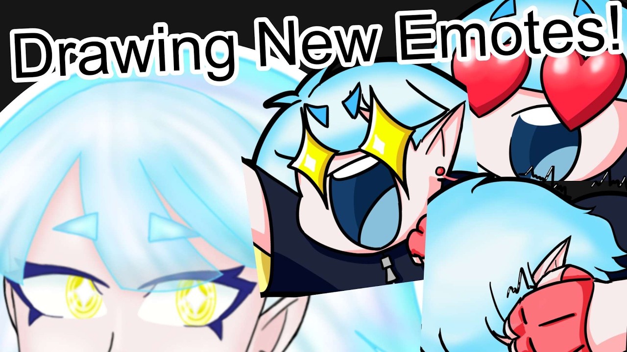 【Drawing】Working on Emotes!