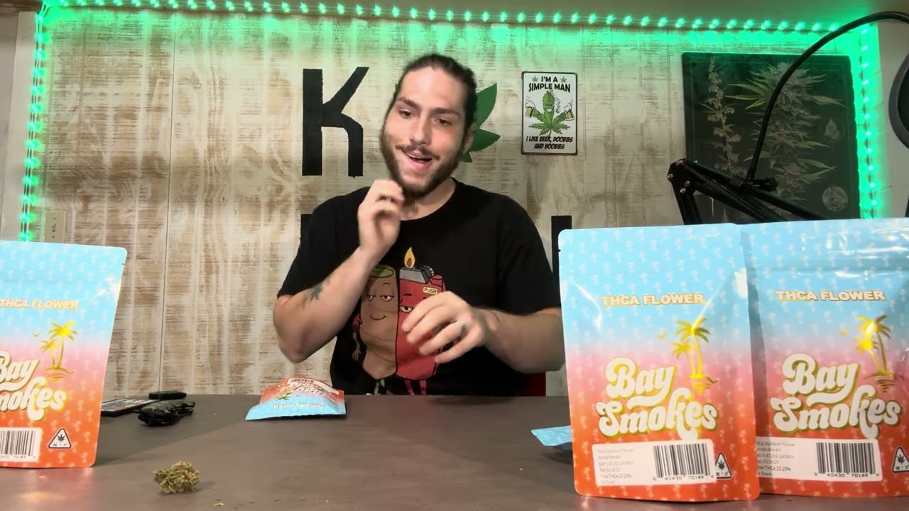 Baysmokes unboxing (Quarter Pound) Mendo Breath strain review #Baysmokes #unboxing ￼