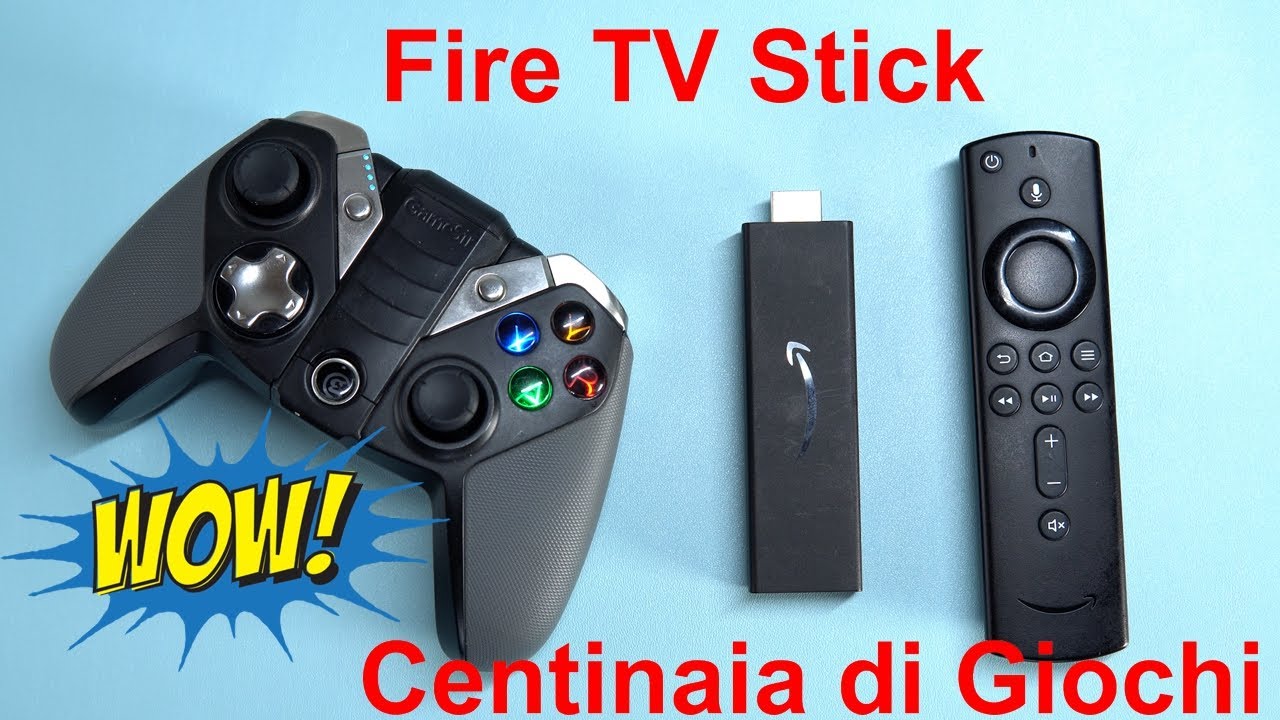 TRASFORMA LA FIRE TV STICK IN UNA SALA GIOCHI!!!