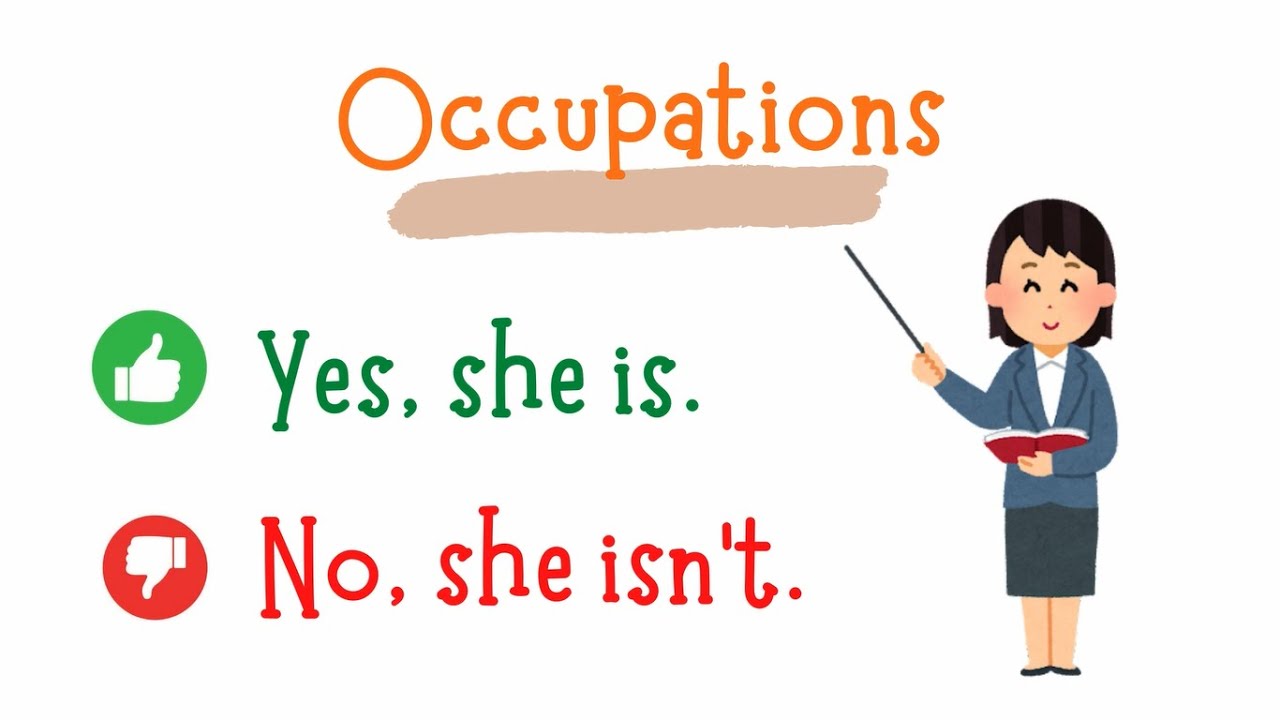 Yes, she is/ No, she isn't