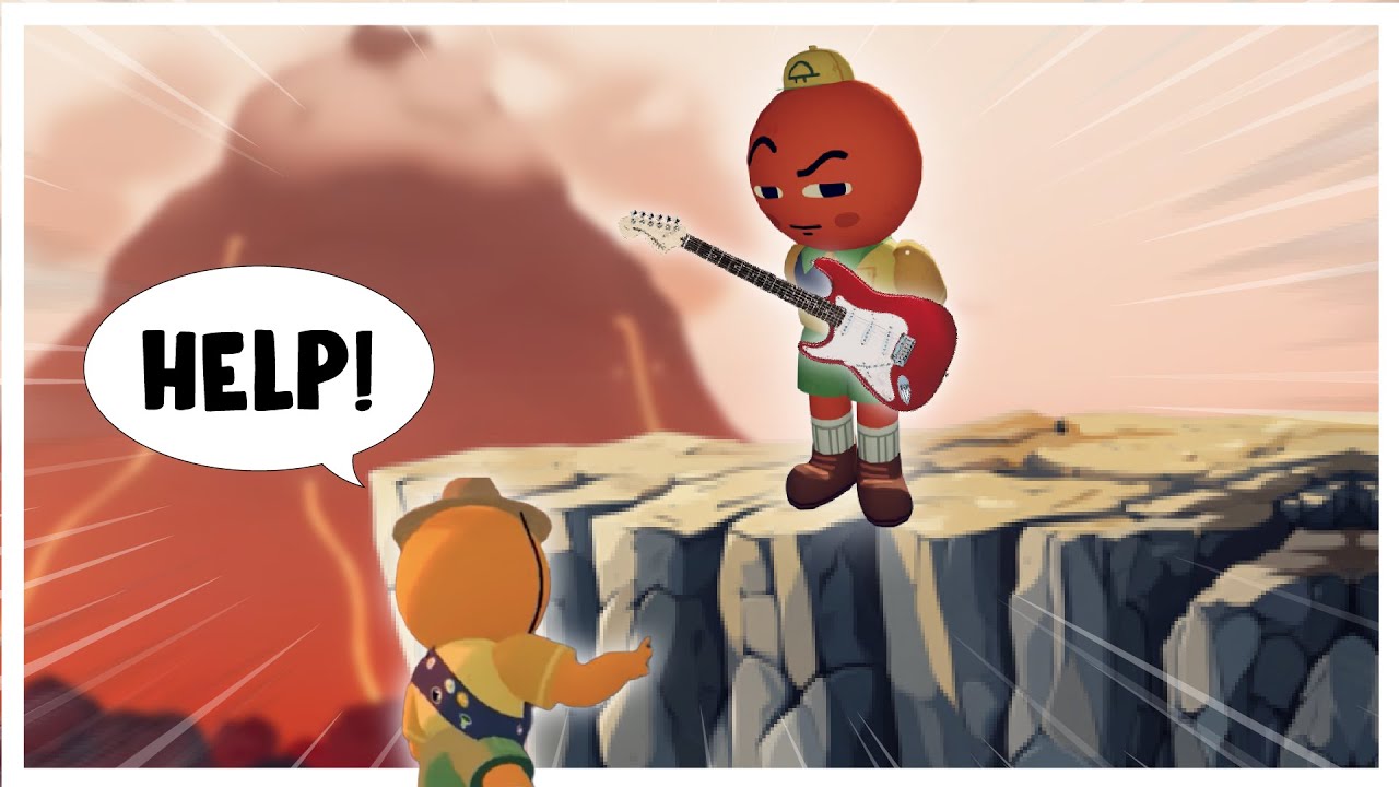 Playing GUITAR while my Friend STRUGGLES (PEAK)