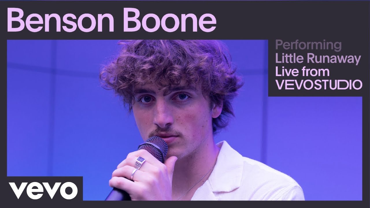 Benson Boone - Little Runaway (Live Performance) | Vevo