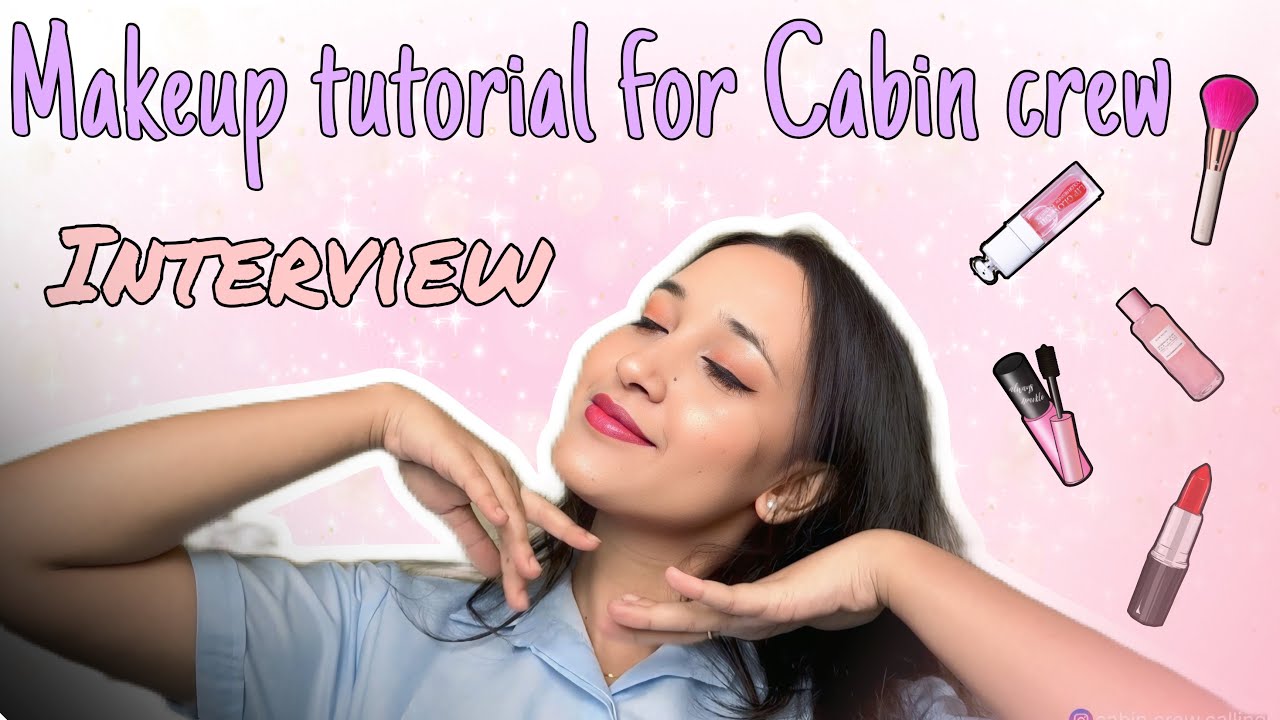 Cabin Crew Interview Makeup Look 💄 || Simple & Elegant Look || @Mahanuja_shaikhh 