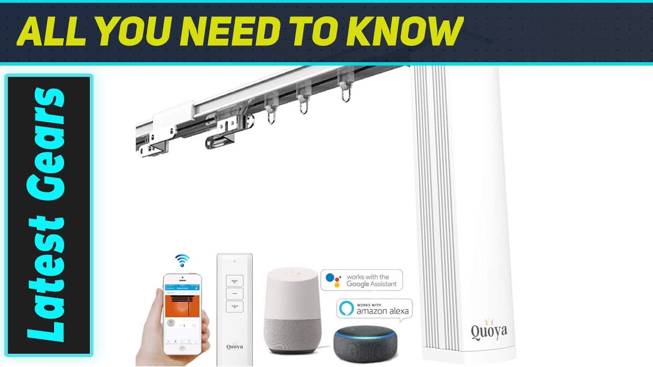 Best Smart Curtains? Quoya QL500 Smart Curtain System