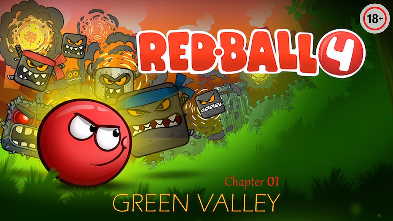Red Ball 04 || Chapter 01 || Green Hill || Complete in 12min || World Record