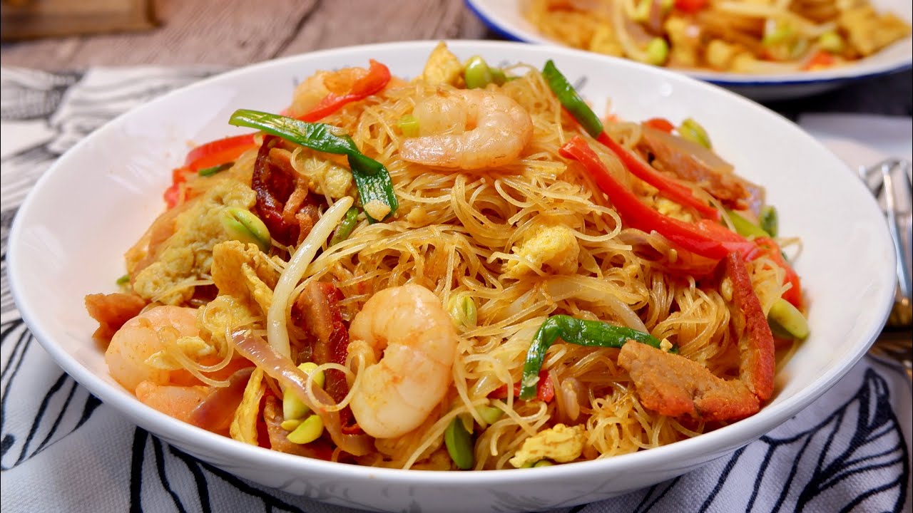 Can Singaporean Cook D’ Best Singapore Noodles? 星洲炒米 Hong Kong Cantonese Beehoon • Vermicelli Recipe