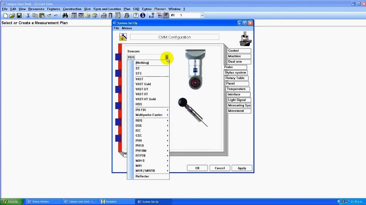 Tutorial Nuevo Perfil de CMM en CALYPSO
