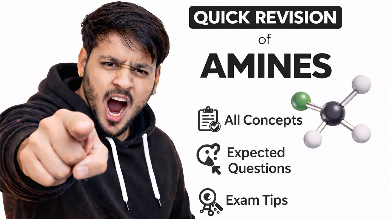 Revision Express ⚡ Amines | One Shot CBSE BOARD 2026