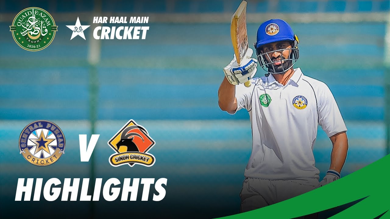 Short Highlights | CP & Sindh Innings | CP vs Sindh | Day 4 | QeA Trophy 2020-21 | PCB | MC2N