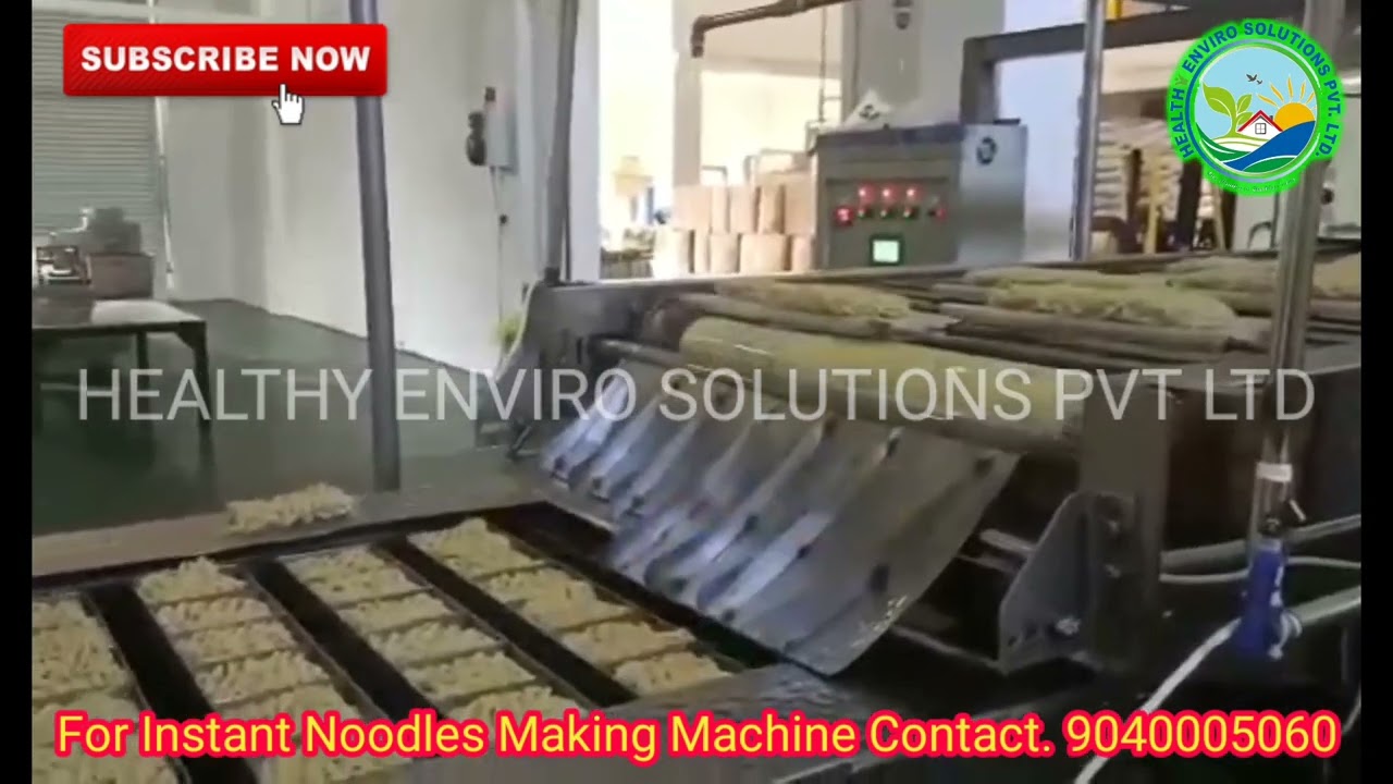 Instant Noodles Making Machine 60,000 Pcs Per Shift of 8 Hour ll Mob.9040005060 ll Instant Noodle