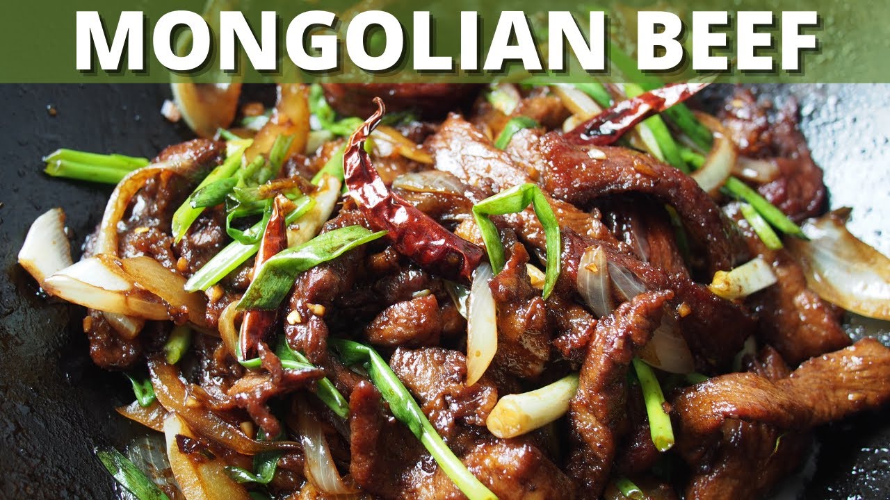 SAVORY MONGOLIAN BEEF | Wally Cooks Everything