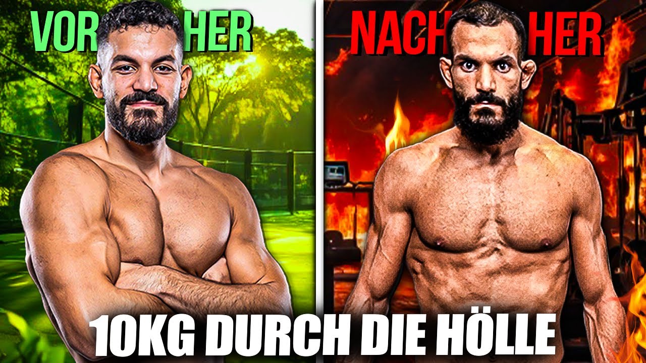 Die BRUTALSTE PHASE meiner Vorbereitung 💀10KG beim WEIGHT-CUT..