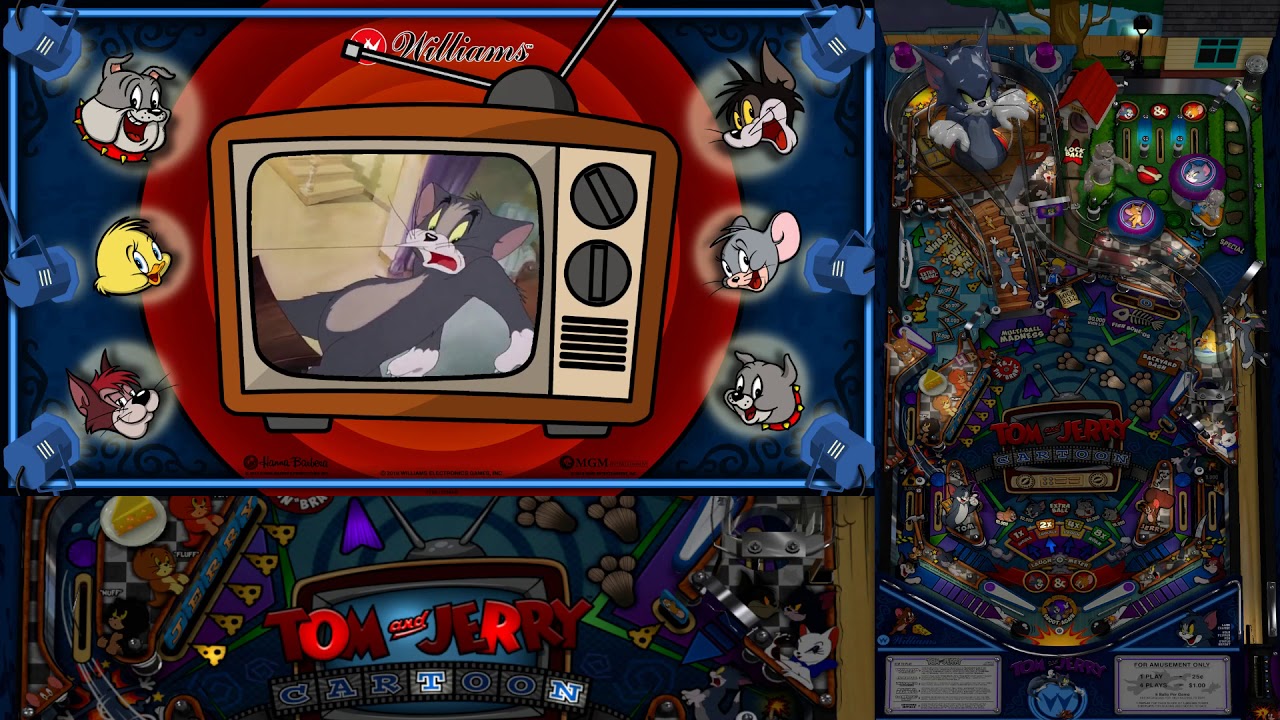 Tom and Jerry Pinball - PUP - VPX