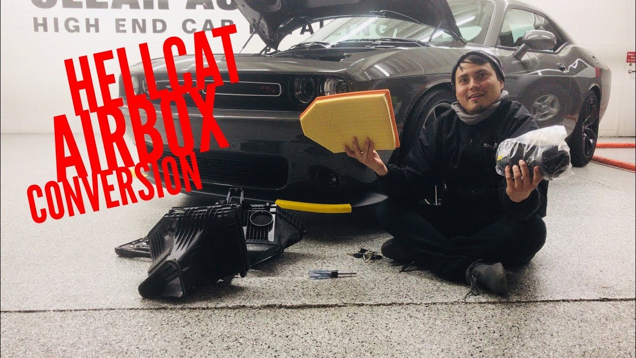 HOW TO: Scat Pack to Hellcat Air Intake Conversion