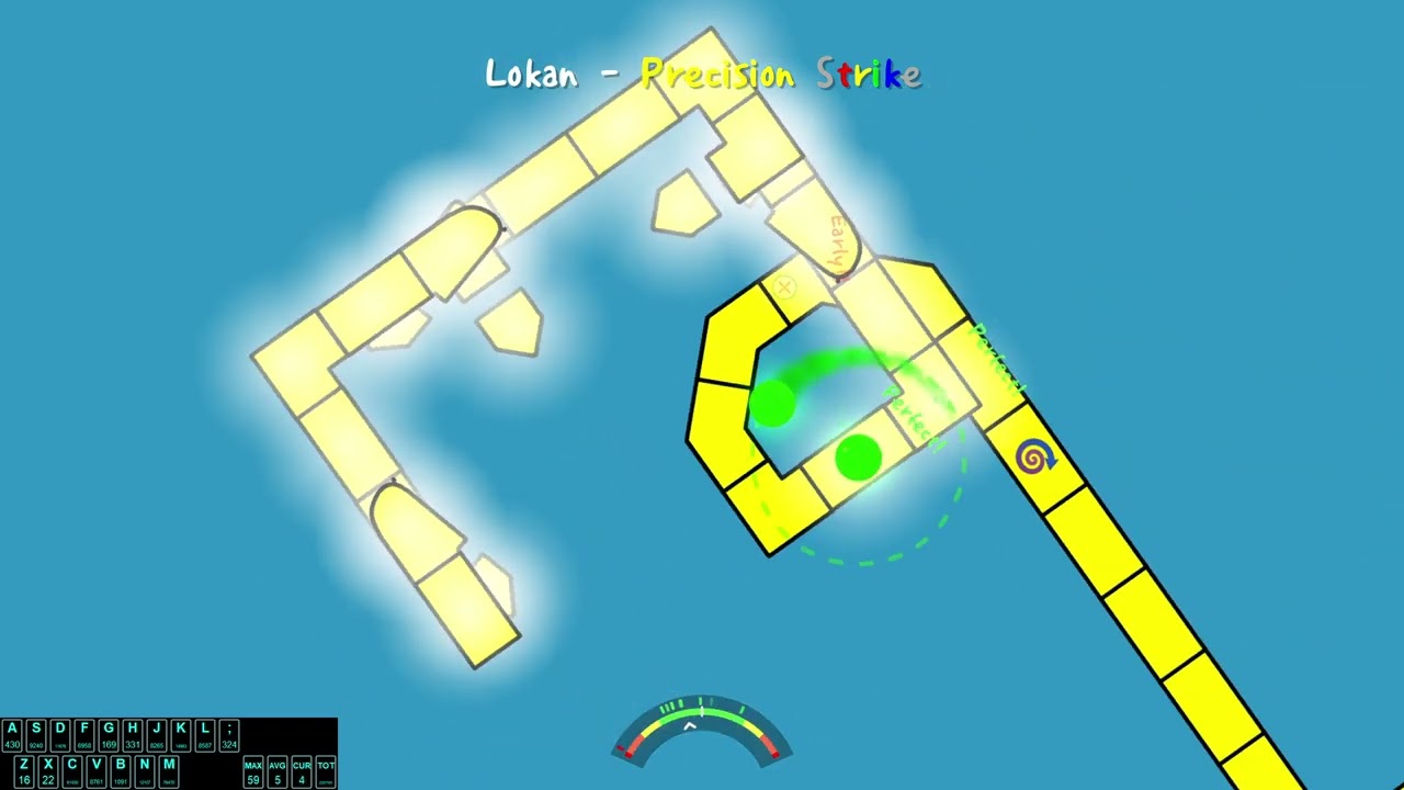 (ADOFAI) Precision Strike by Lokan - World by Star4th (Full clear)