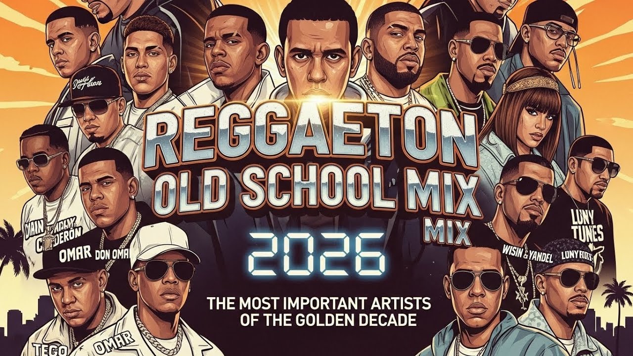 🏆 Reggaeton Old School Mix 2026: The Most Important Artists of the Golden Decade 🏆