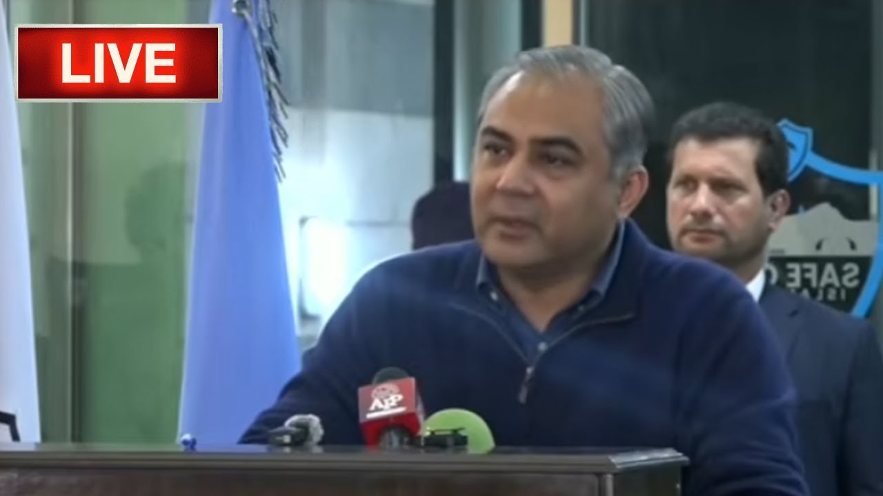 LIVE | Mohisn Naqvi Press Talk  | GNN