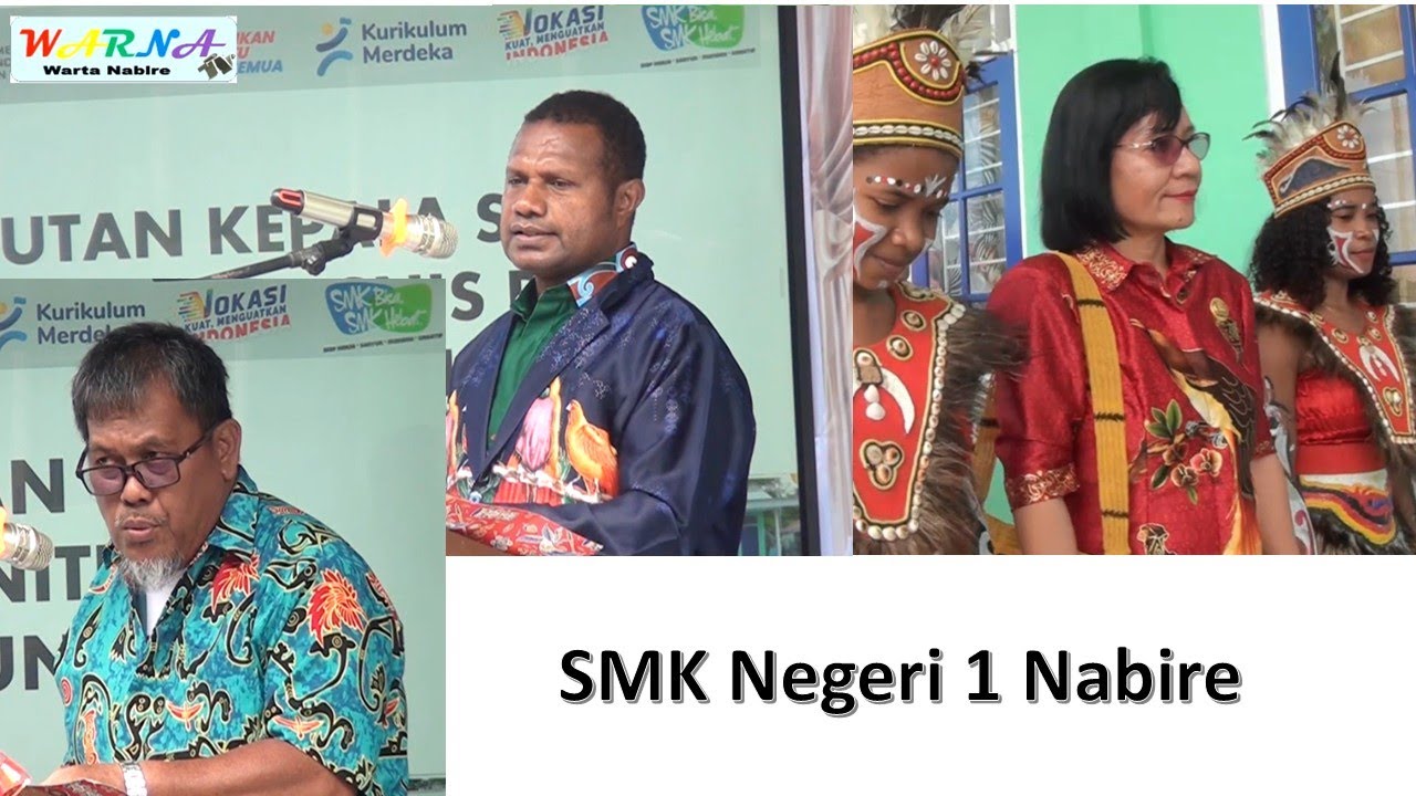 SMK Negeri 1 Nabire Resmikan 5 Gedung Baru