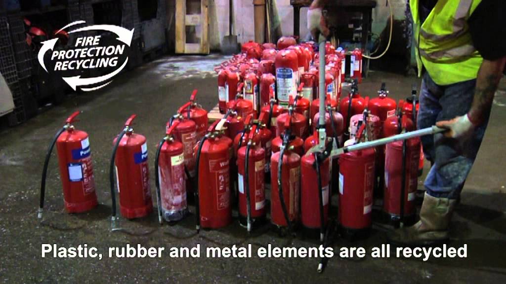 Fire Extinguisher Disposal by Fire Protection Recycling