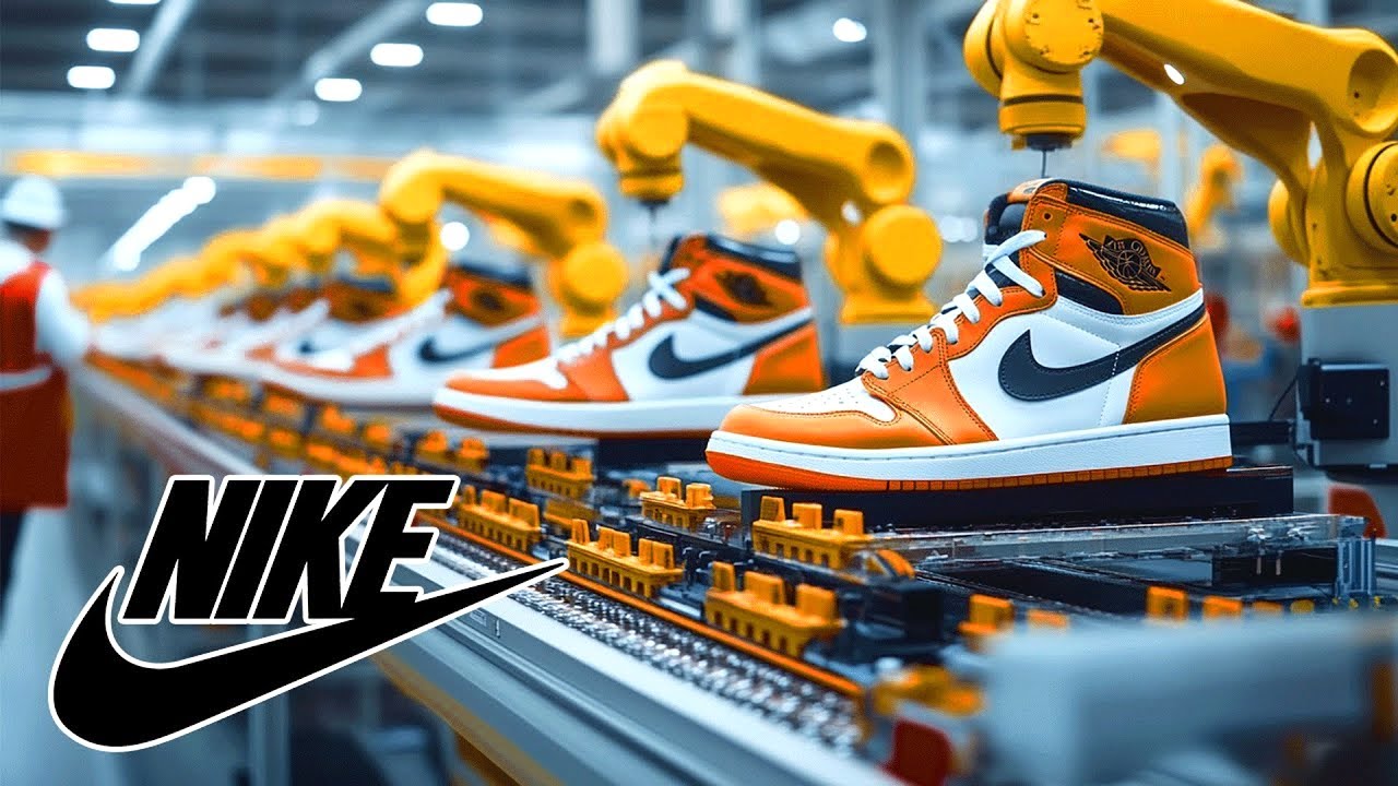 ASÍ se HACEN las Zapatillas Nike Más VENDIDAS del MUNDO🌍 | ¡SORPRENDENTE Proceso de Fabricación!