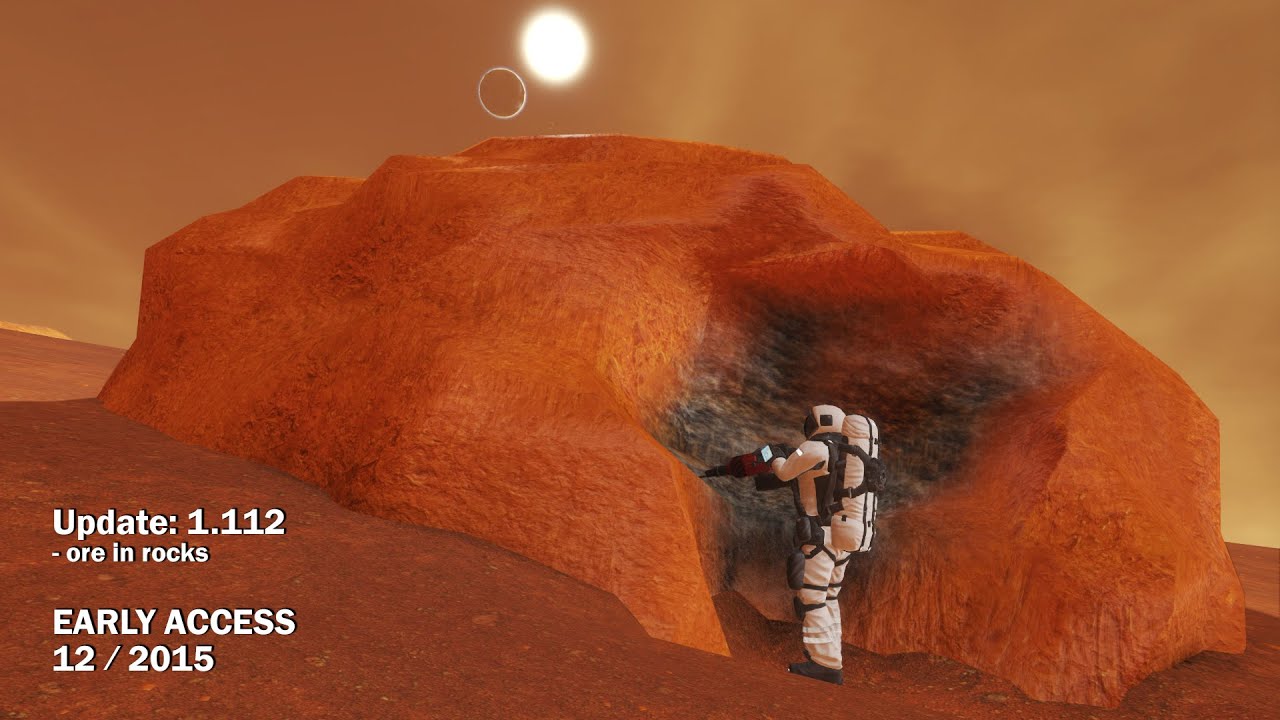 Space Engineers - Update 01.112 - Ore in rocks