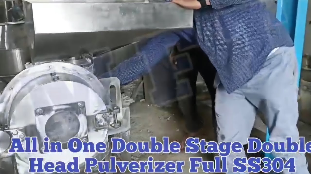 Double Stage Pulverizer Full ss304