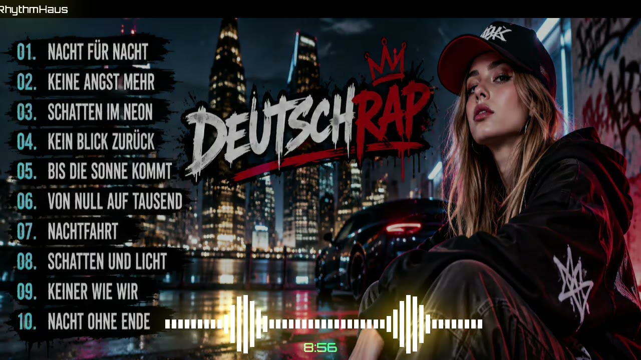 DEUTSCHRAP 2026 🔥 Nacht F&uuml;r Nacht | Neue Deutschrap & Hip-Hop Songs | Rap Playlist