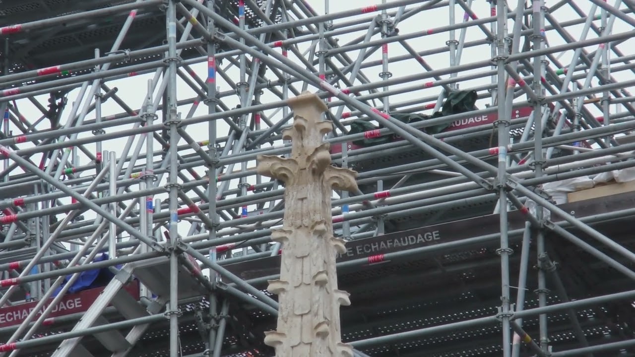Chantier Extérieur de Notre-Dame : Vue d’Ensemble des Travaux (24, Septembre 2024)