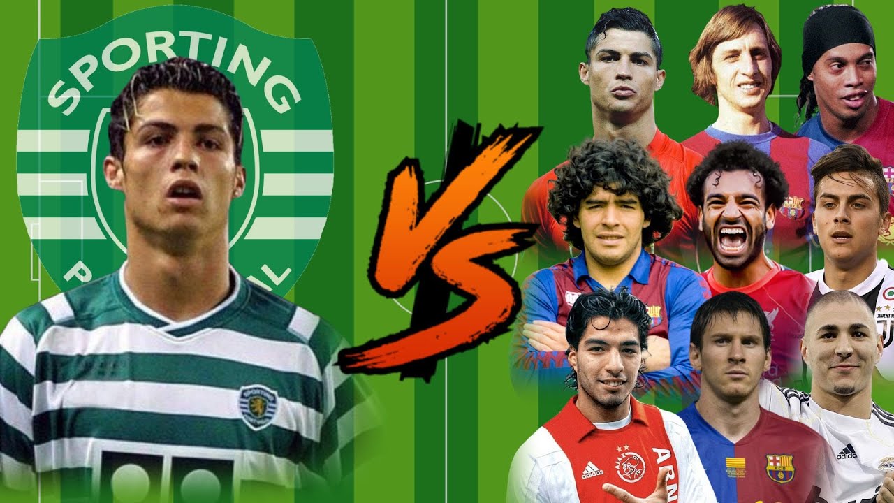 Sporting Lizbon Ronaldo vs Legends💪(Messi-Pele-Benzema-Neymar-Mbappe)