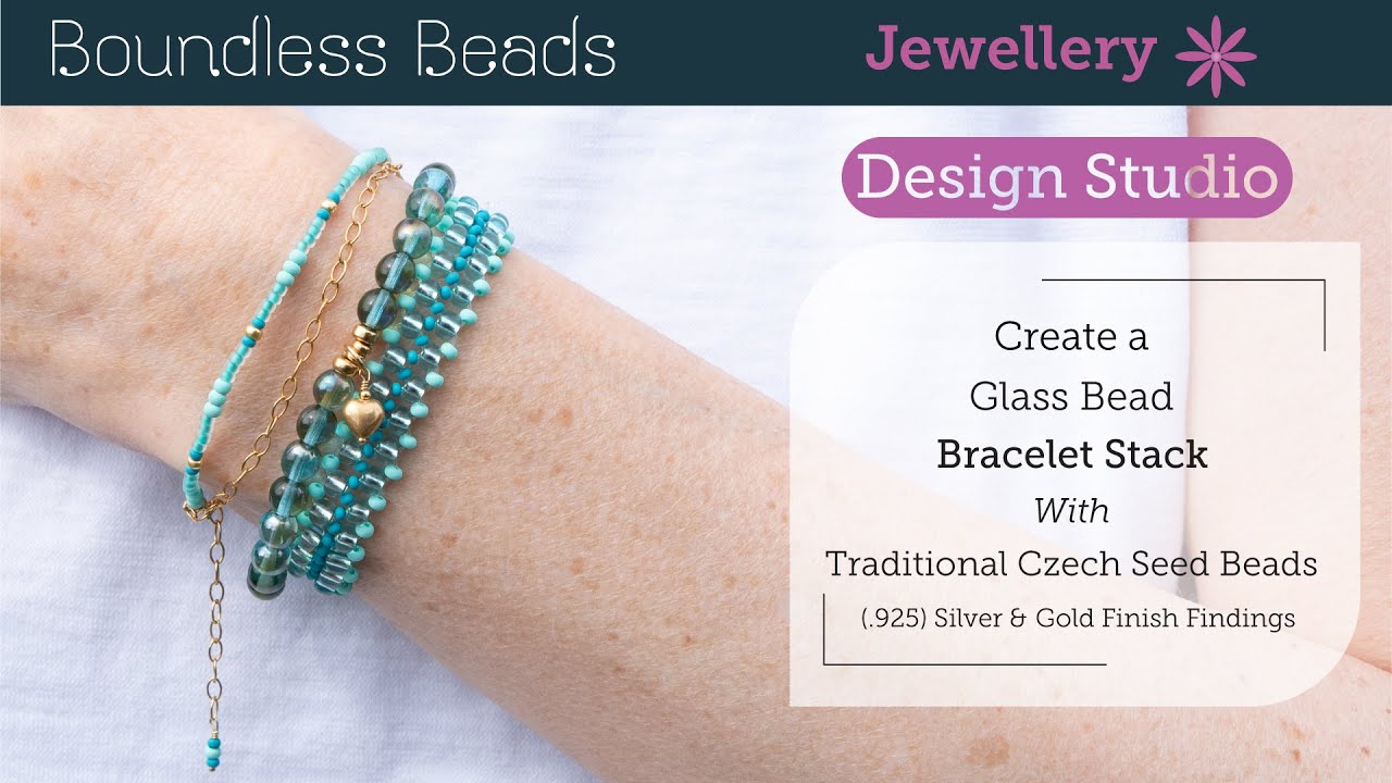 Beaded Bracelet Stack Tutorial