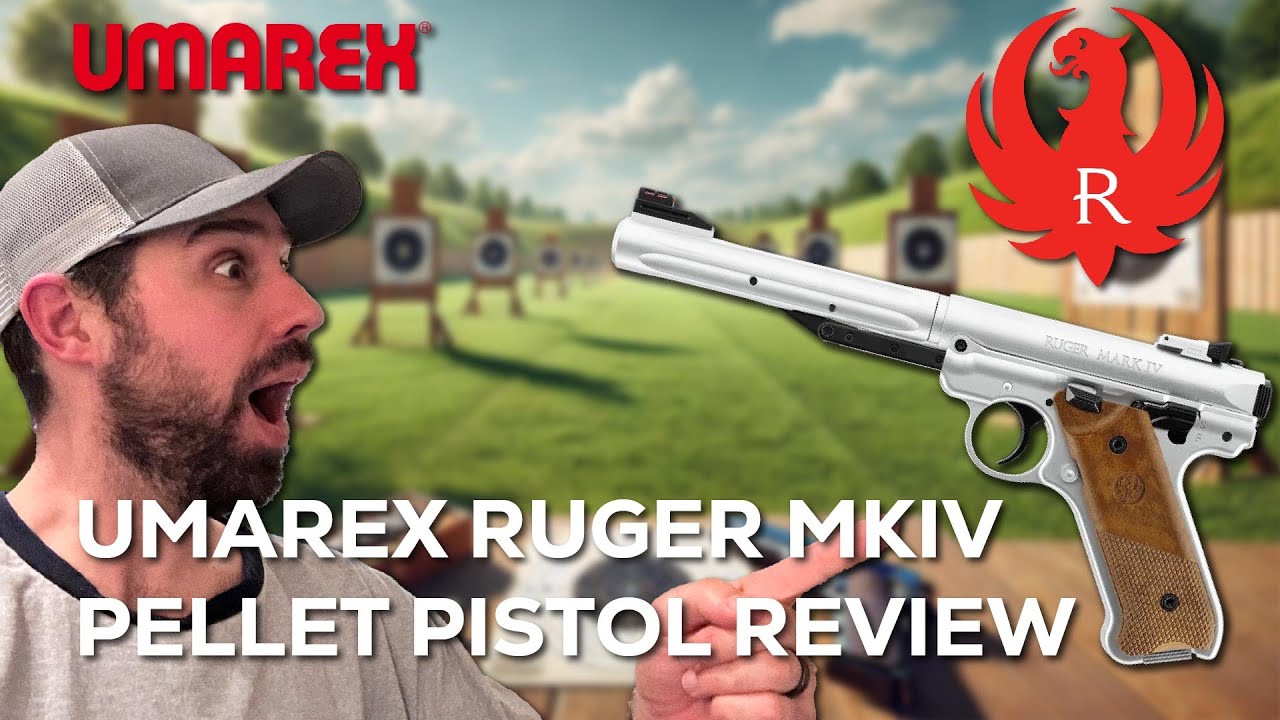 🔥 Umarex Ruger Mark IV Stainless Steel .177 Review – The Ultimate Airgun Replica? 🔥