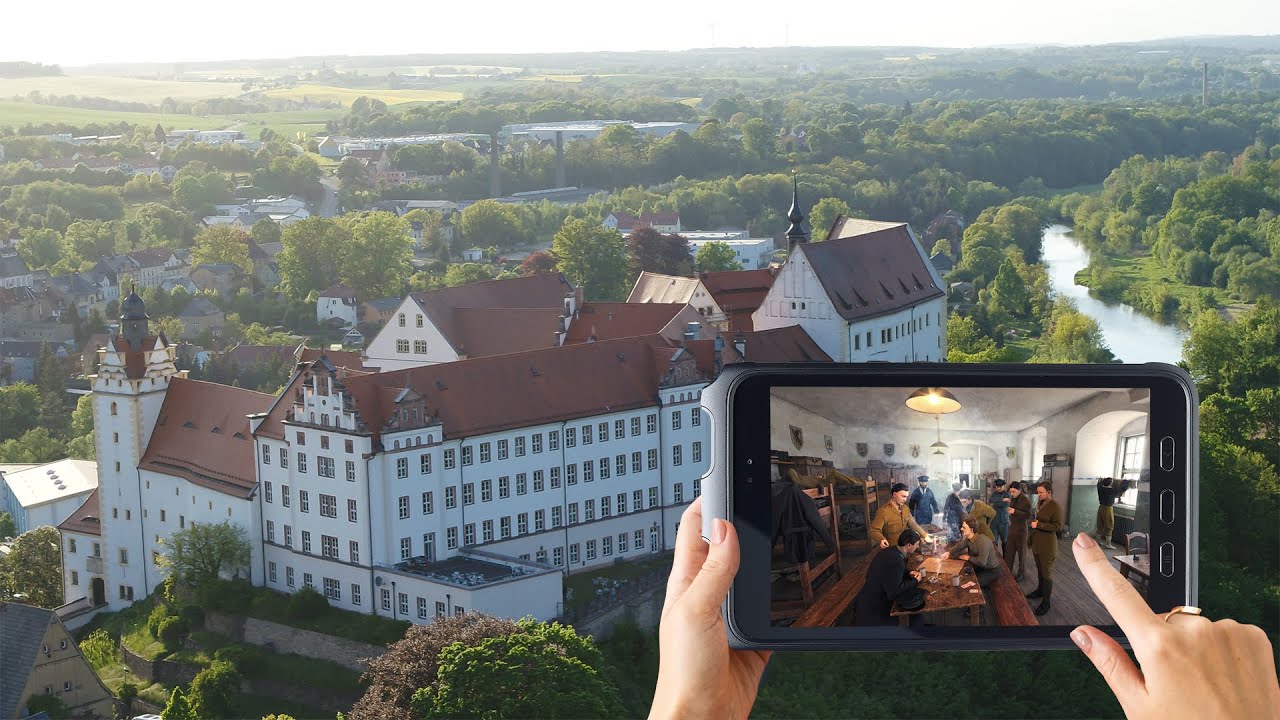 Flucht aus Schloss Colditz | Mit dem HistoPad auf emotionaler Zeitreise | Schlösserland Sachsen