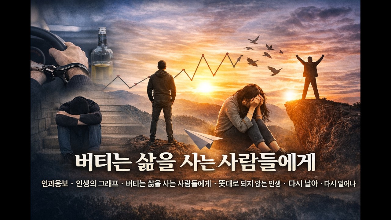 지금 많이 힘드신가요? 이 노래를 꼭 들어보세요 (인생 공감 노래모음)
