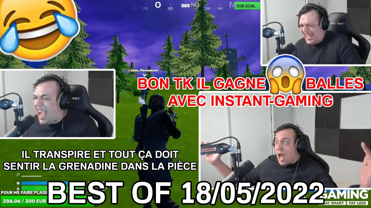 JP LEAK LE SALAIRE DE TK SUR INSTANT GAMING 😱 // Best of du live de TheKairi78 du 18/05/2022