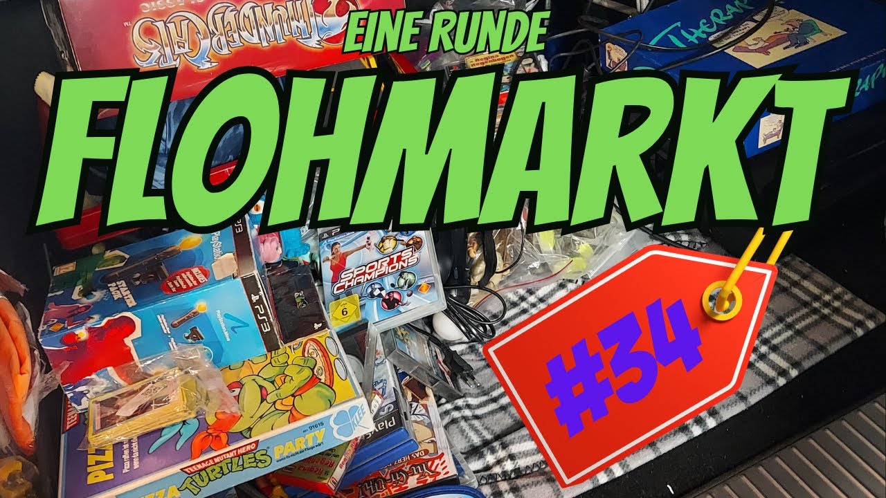 Flohmarkt #34- bester Flohmarkt in diesem Jahr?!🤯 M.A.S.K, Turtles, WWF, GameBoy, StreetSharks,,Motu