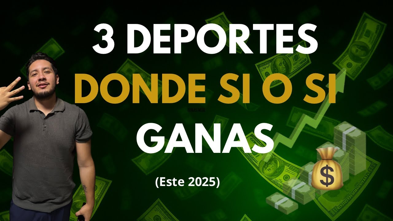 LOS 3 DEPORTES MÁS DINER DEJAN 🔥| AQUÍ ESTÁ EL DINERO 🔐 | ESTE 2025 ✅
