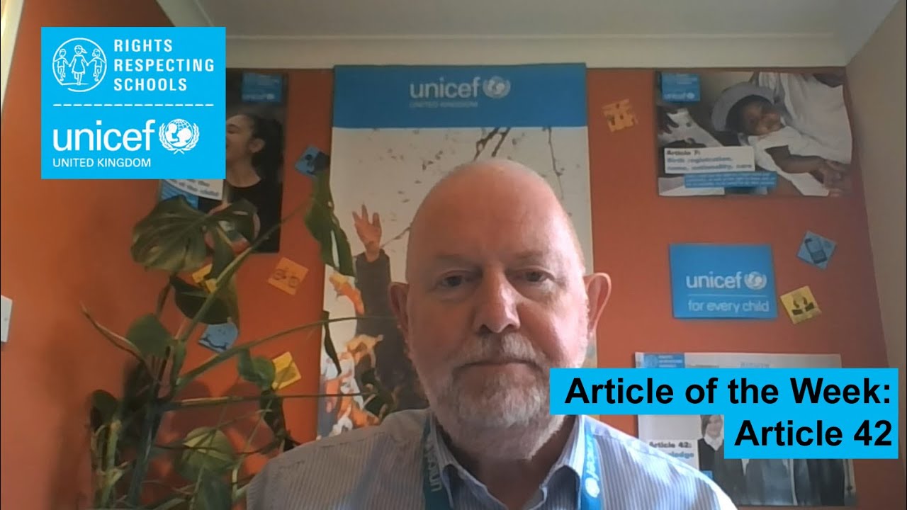 Martin Russell, Programme Director, introduces Article 42, Knowledge of Rights